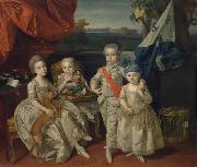 Johann Zoffany The children of Ferdinand of Parma Spain oil painting artist